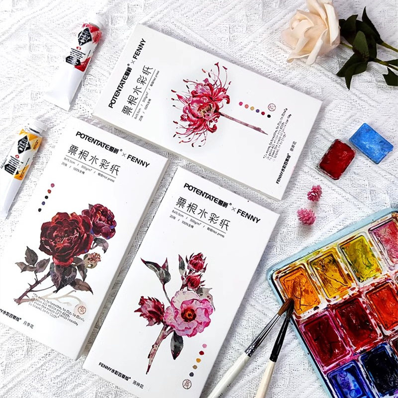 POTENTATE Bookmark Watercolor  - Ink Blotter Paper 评论和价格