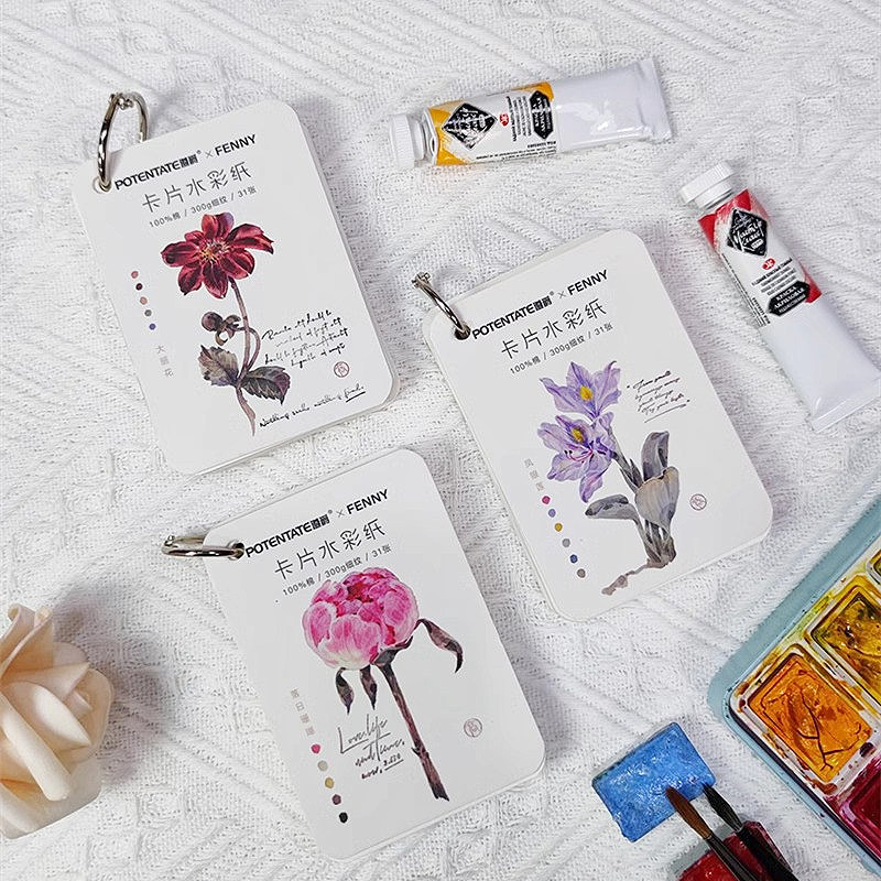POTENTATE Bookmark Watercolor  - Ink Blotter Paper 评论和价格