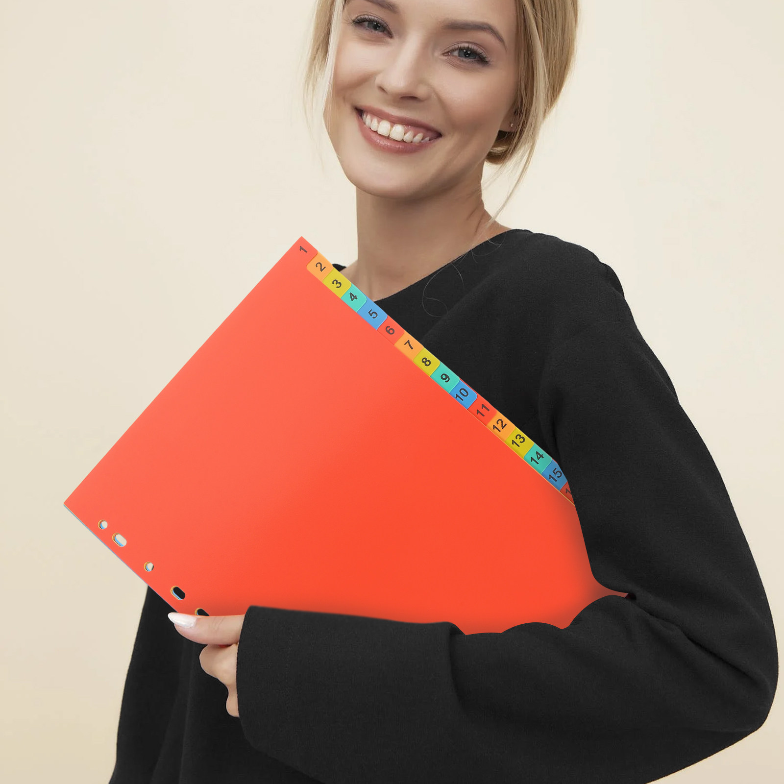 20Sheets A4 Plastic Binder Div - Tab Divider A4 评论和价格
