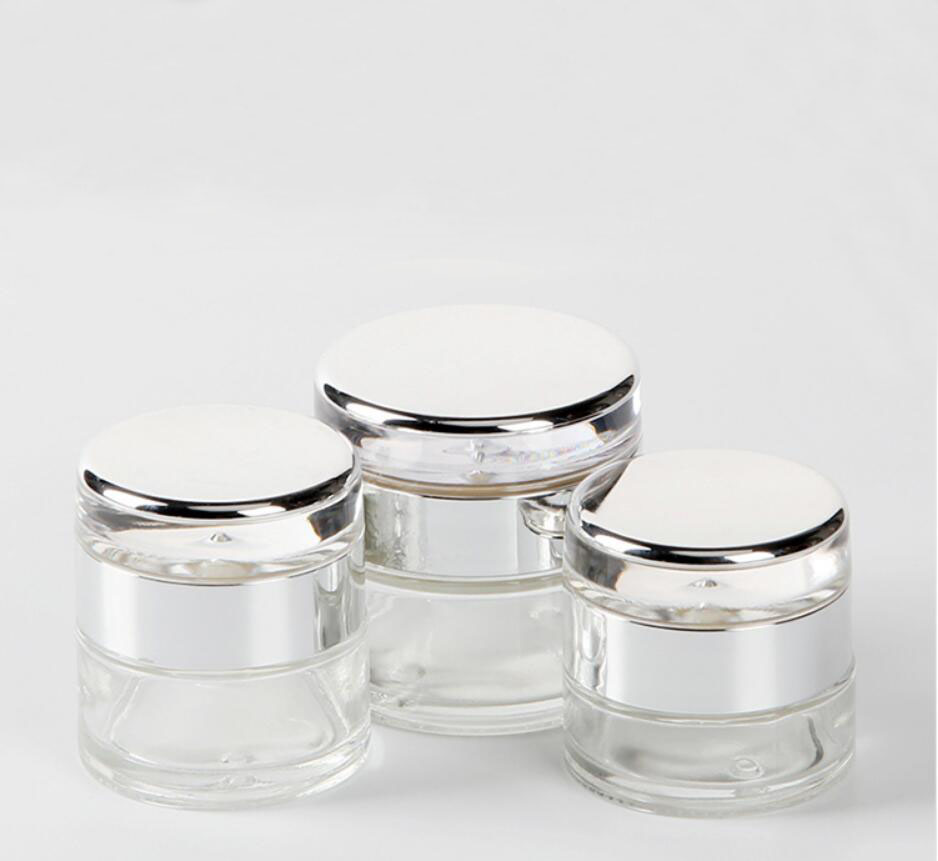 50G transparent glass jar pot  - Gel Refill Pack 评论和价格