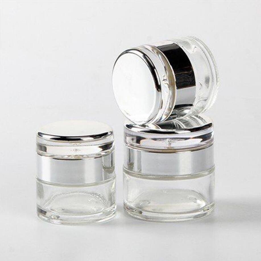 50G transparent glass jar pot  - Gel Refill Pack 评论和价格